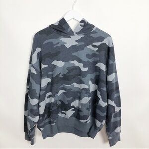 PINK Victoria Secret Pullover Hoodie Sweater Top Camouflage Size Medium